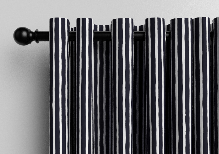 Vintage Stripe, Drama - Made to Measure Curtains - Image 12